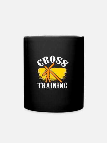 funny shirt jesus t shirts - Full Colour Mug - black