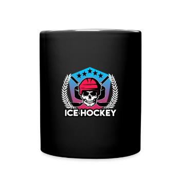 Hockey - Full Colour Mug - black - Front