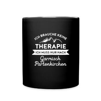 Therapie Garmisch Partenkirchen - Full Colour Mug - black - Front