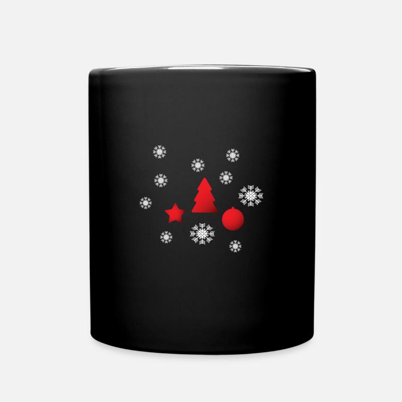 XMAS - Full Colour Mug - black