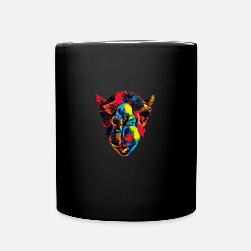 Kamel - Tasse einfarbig - Schwarz