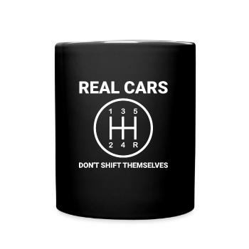 Diesel Car Evolution Racing Boys Man - Full Colour Mug - black - Front