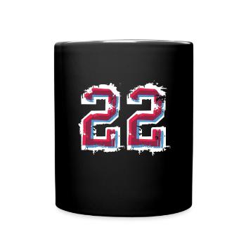 22 - 2022- Classe d’élève abitur scolaire Enfant Gebur - Mug uni - noir - Devant