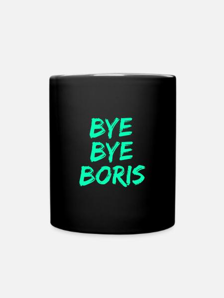 BYE BYE BORIS - Tasse einfarbig - Schwarz