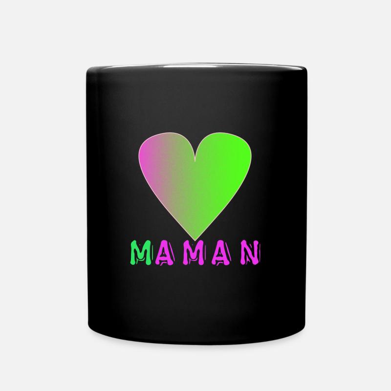 Maman - Mug uni - noir