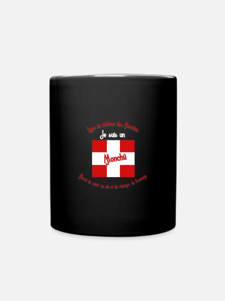 ligue des monchus - Mug uni - noir