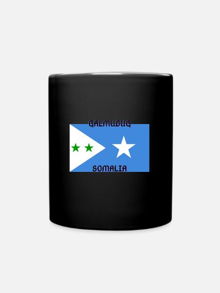 drapeau Galmudug - Mug uni - noir