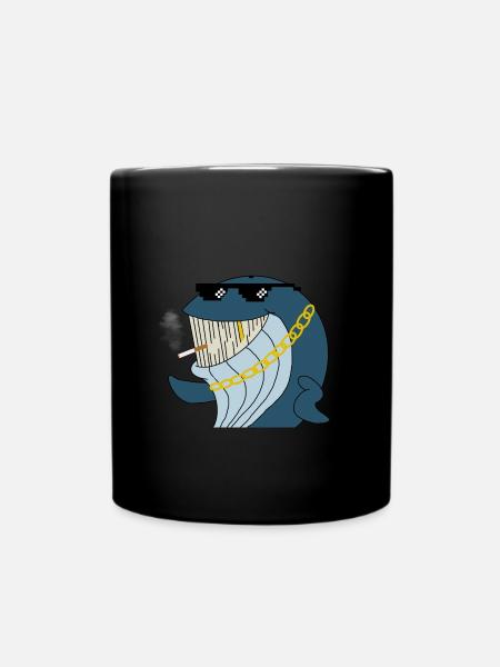 Thug Baleine - Mug uni - noir