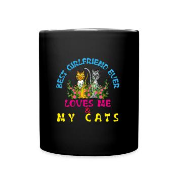 best girlfrend ever - Full Colour Mug - black - Front