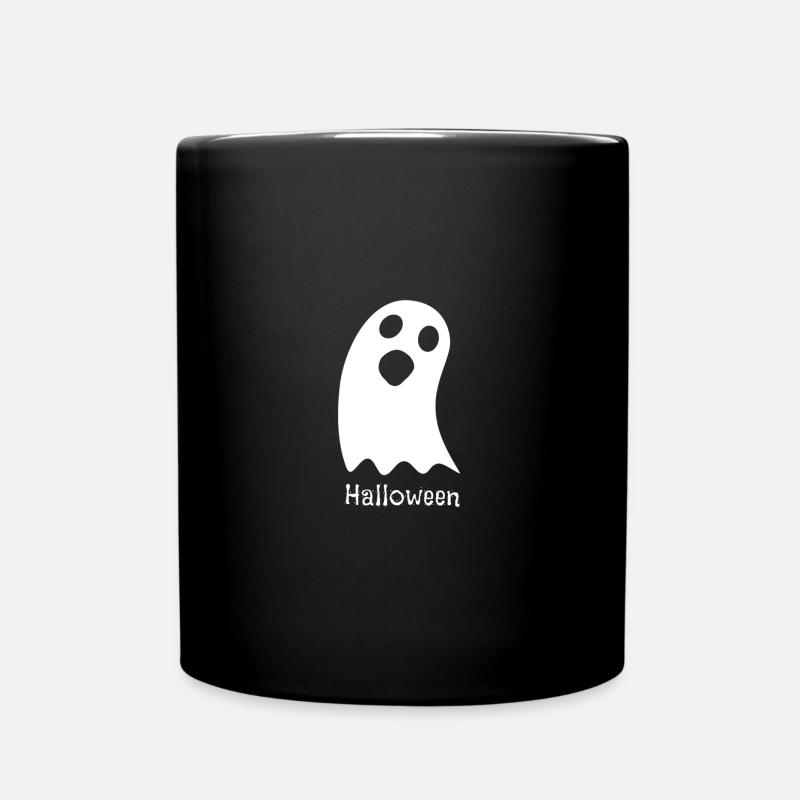 Fantôme mignon Halloween - Mug uni - noir