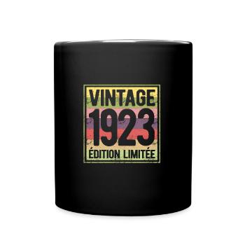 VINTAGE 1923 EDITION LIMITEE - Mug uni - noir - Devant