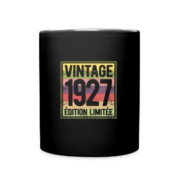 VINTAGE 1927 EDITION LIMITEE - Mug uni - noir - Devant