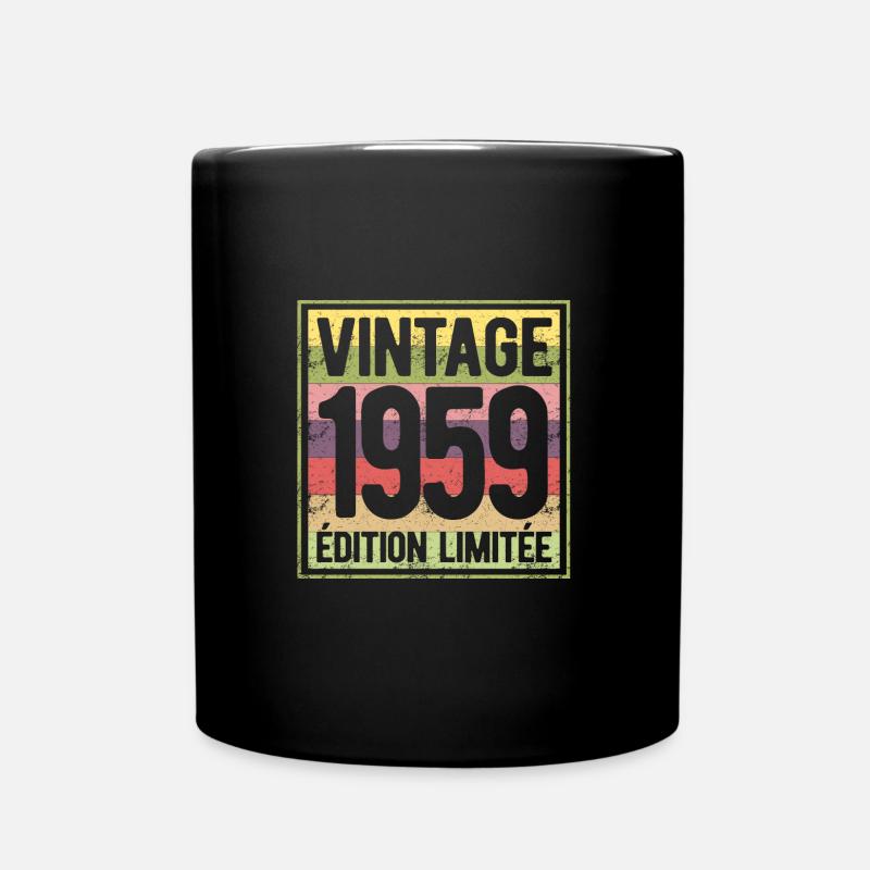 VINTAGE 1959 EDITION LIMITEE - Mug uni - noir