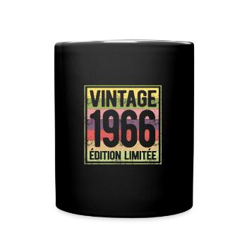 VINTAGE 1966 EDITION LIMITEE - Mug uni - noir - Devant