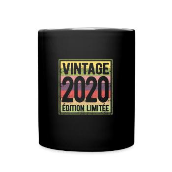 VINTAGE 2020 EDITION LIMITEE - Mug uni - noir - Devant