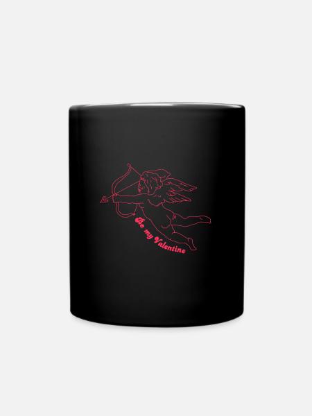 Sois ma valentine - Mug uni - noir