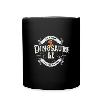 Tonton Dinosaure le danseur ultime t-shirt - Mug uni - noir - Devant