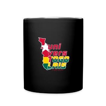 Univers Togolais - Mug uni - noir - Devant