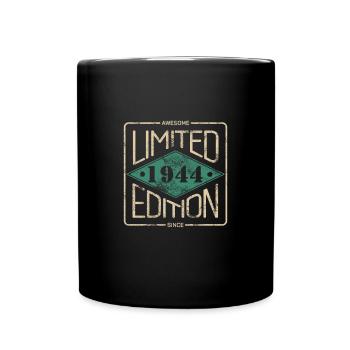 Awesome Since 1944 Retro Vintage Design - Full Colour Mug - black - Front