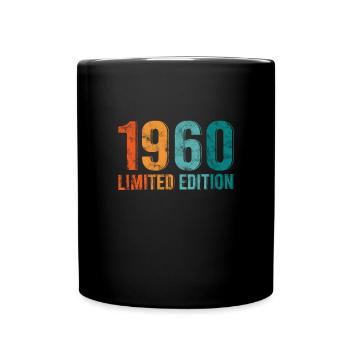 Edition Limitée Vintage 1960 Retro Vintage - Mug uni - noir - Devant