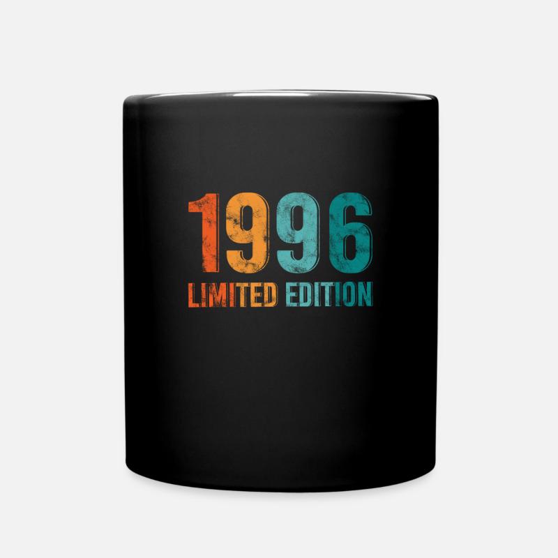 Edition Limitée Vintage 1996 Retro Design - Mug uni - noir
