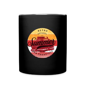 Retro Summer - Classic - Full Colour Mug - black - Front