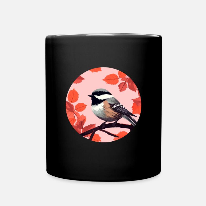Meise - Tasse einfarbig - Schwarz