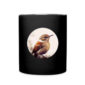Troglodyte - Mug uni - noir - Devant