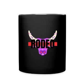RODÉO - Mug uni - noir - Devant