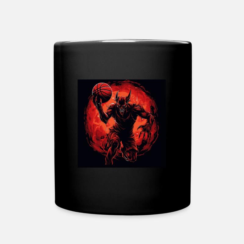 Halloween x Basketball - Mug uni - noir