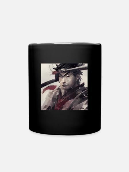 Samurai 3 - Tasse einfarbig - Schwarz