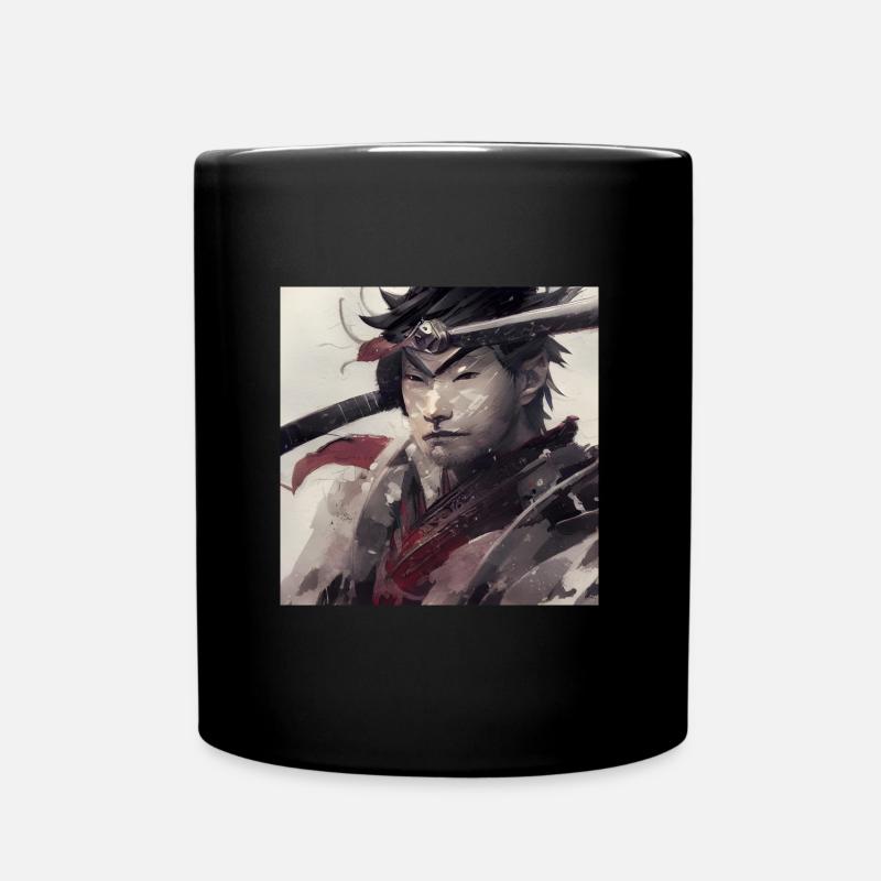 Samurai 3 - Tasse einfarbig - Schwarz