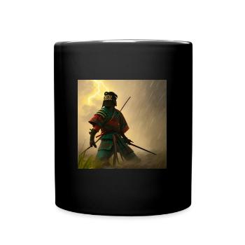 Storm Samurai - Tasse einfarbig - Schwarz - Vorne