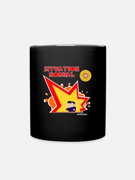 Situation Normal: afu - Full Colour Mug - black