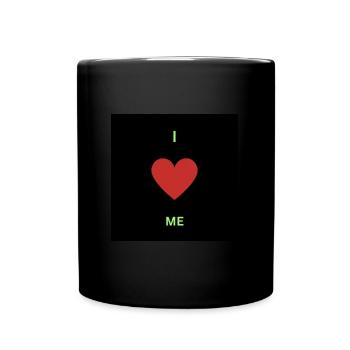 I Love Me! - Tasse einfarbig - Schwarz - Vorne
