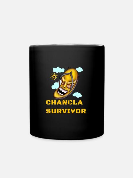 Citations espagnoles drôles survivant de tongs. - Mug uni - noir