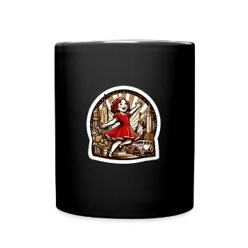 Annie's Art Deco New York - Annie's Art Deco - Tasse einfarbig - Schwarz - Vorne