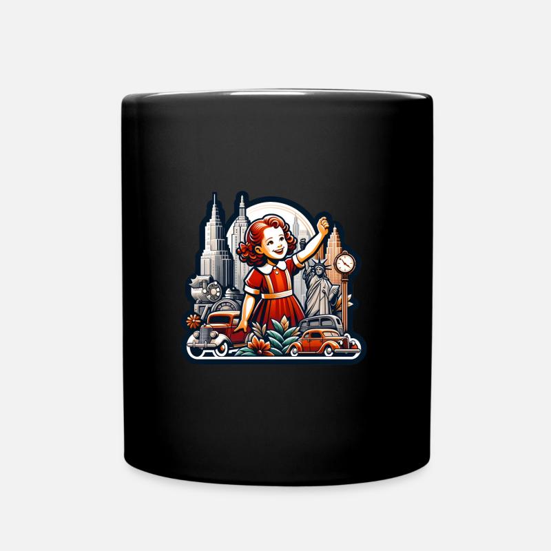 Annie's Big City Overture - Un classique de New York - Mug uni - noir