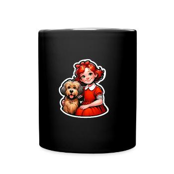 Le duo réconfortant d’Annie et Sandy - Mug uni - noir - Devant