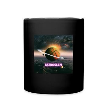 GalaktiHoop : Le Netball des Stars - Mug uni - noir - Devant