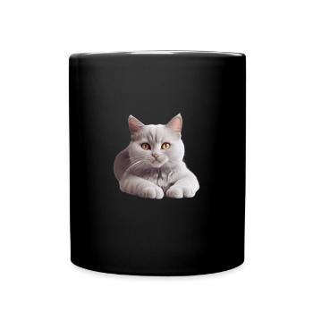 Be the first to wear the new fashion of 2024 - Tasse einfarbig - Schwarz - Vorne