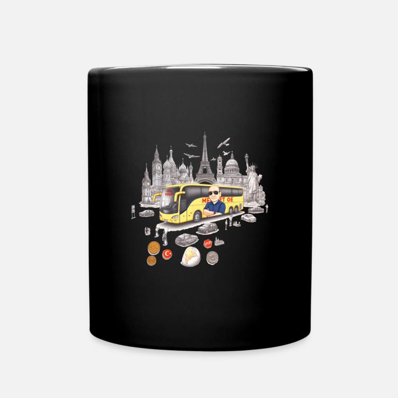 mehmet oe on tour 3 - Tasse einfarbig - Schwarz