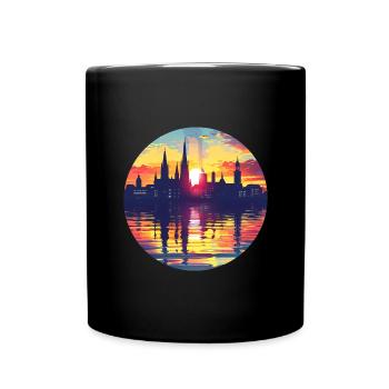 Horizon d’Ingolstadt - Mug uni - noir - Devant