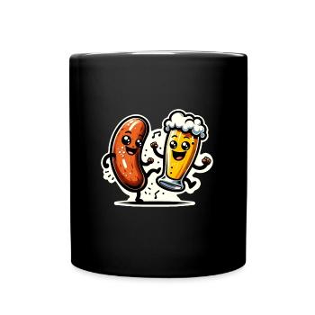 Dance of tastes - Full Colour Mug - black - Front