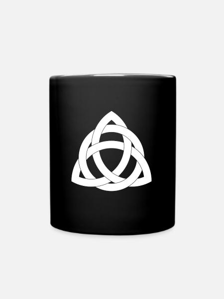 Triangle of Life - Full Colour Mug - black