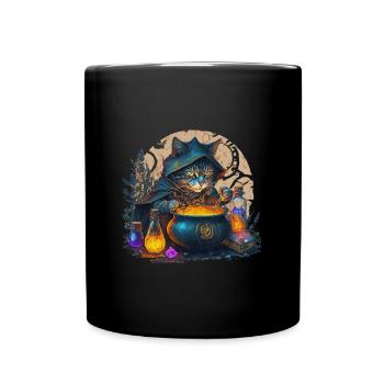 Catwitch - Full Colour Mug - black - Front