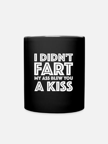 Je n’ai pas pété | dictons drôles, rire - Mug uni - noir