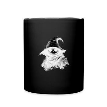 Halloween entité démoniaque - Mug uni - noir - Devant