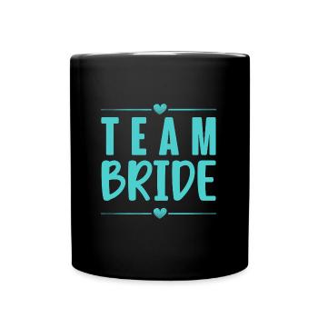 Équipe Bride - Mug uni - noir - Devant