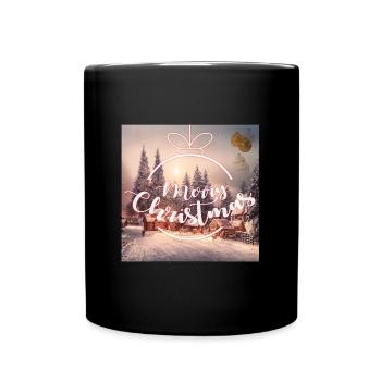 christmas noel - Mug uni - noir - Devant